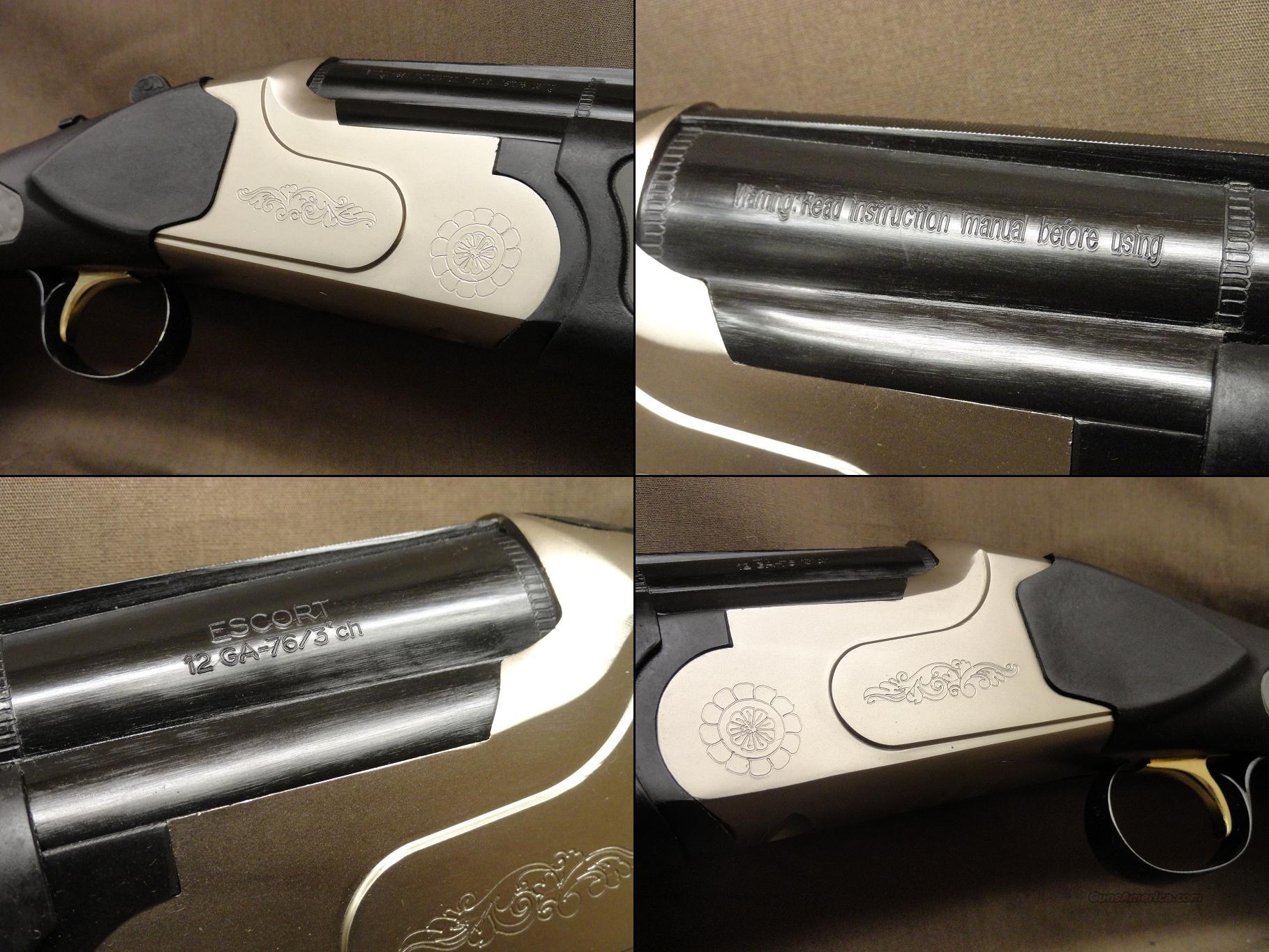 Hatsan Escort SilverSyn OU Trio 12ga Shotgun for sale