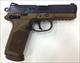 FNH-USA FNX-45 USG Dark Earth Frame 45 ACP 15+1 Safety