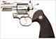 VERY RARE COLT PYTHON WITH 2 1/2 INCH VENT RIBBED BARREL IN NICKEL FINISH!!