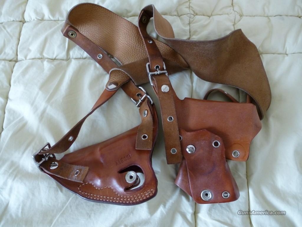 ALESSI COLT DETECTIVE SHOULDER HOLSTER WITH AMM... for sale