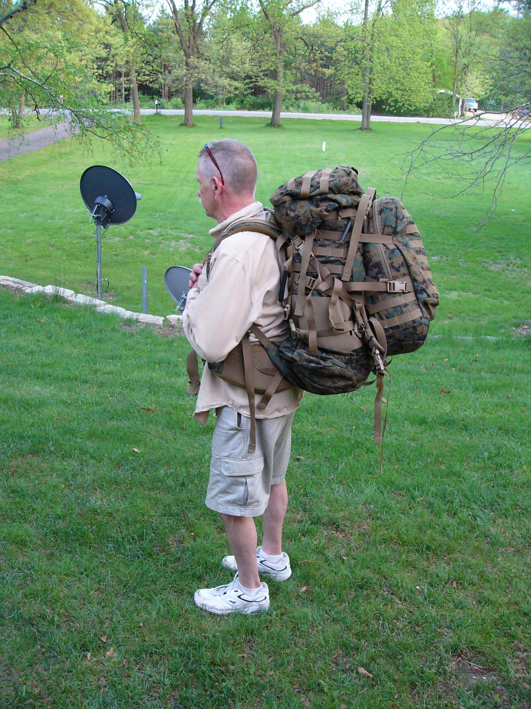 USMC MAIN PACK + 3 Day Assault/Bug out Pack for sale