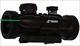 Scorpion Armaments SA-Z49G 1x30mm, Red/Green/Blue Illuminated, Tactical Elite Grade Scope w/ <5mW Green Laser & Tactical Rails Attached