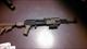 ROMANIAN AK 47 with desert tan collapsible stock and TWO 30 round mags