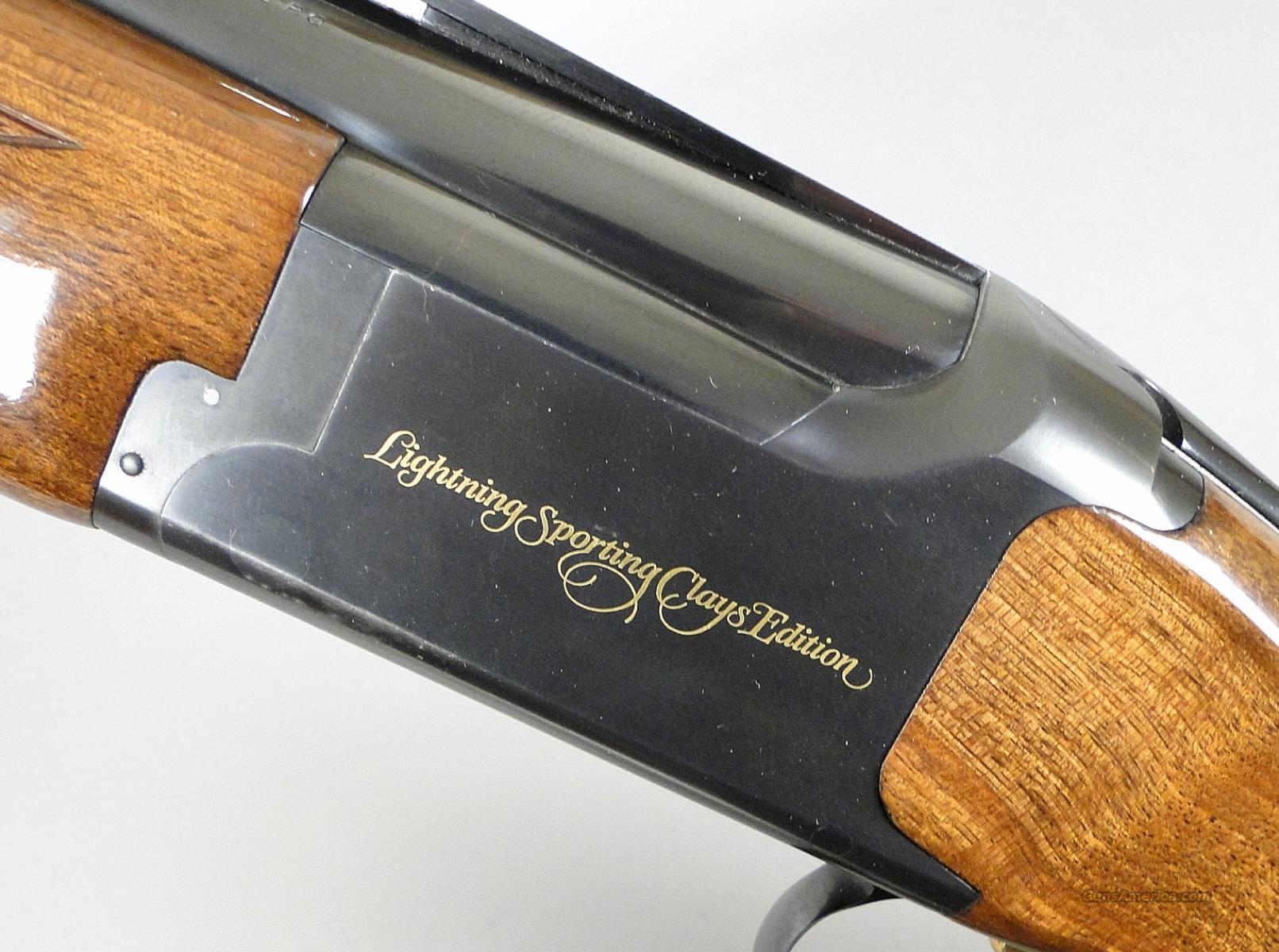 Sporting clays guns chokes for browning