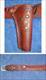 Cowboy holster w belt. Custom w stars. Caliber 44 English Tan
