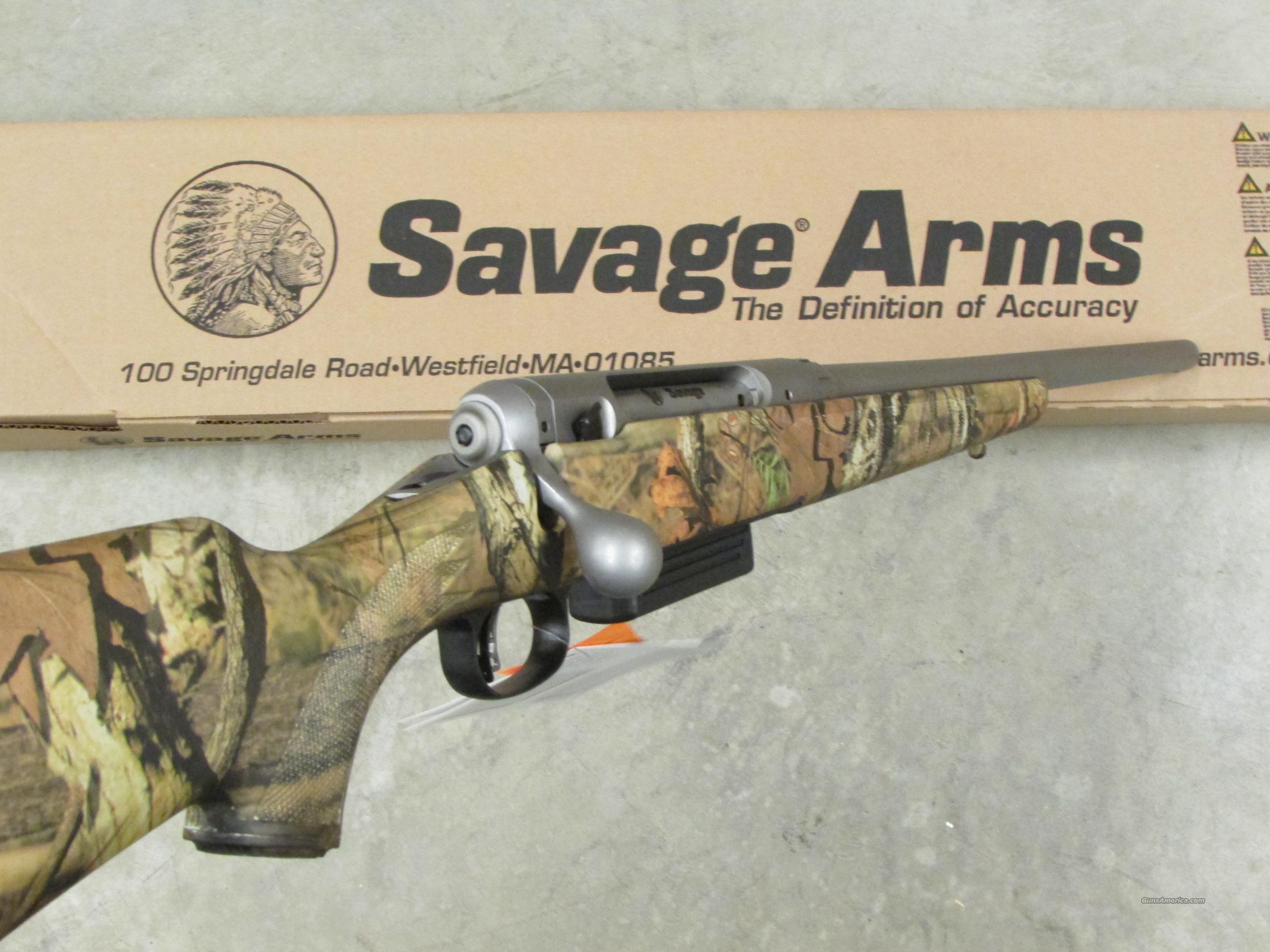 Savage Model 220 Camo/Stainless 20 Ga Slug Gun for sale