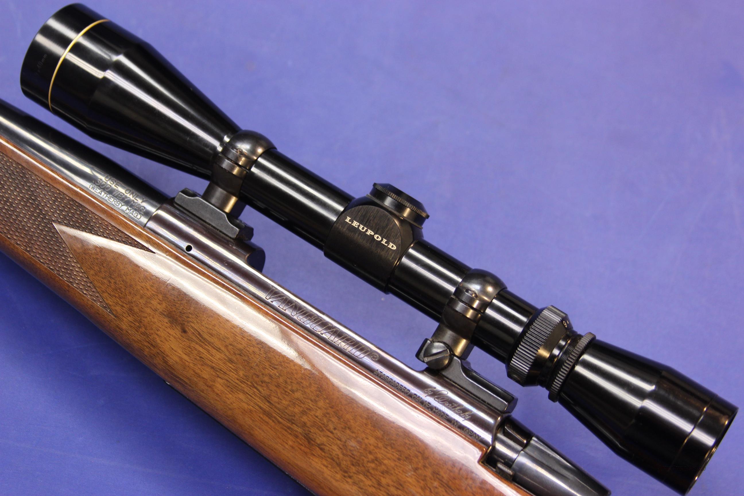 WEATHERBY VANGUARD DELUXE .300 WBY. MAG. w/ SCO... for sale