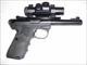 NICE!!  RUGER .22/45 TARGET .22 CAL. SEMI-AUTO PISTOL WITH RED DOT SCOPE