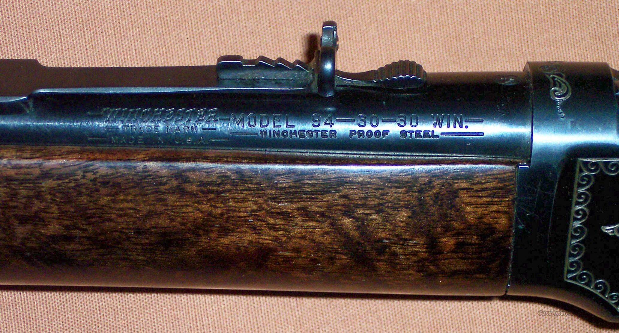 Factory Engraved Winchester Model 94 .3030 Ca... for sale