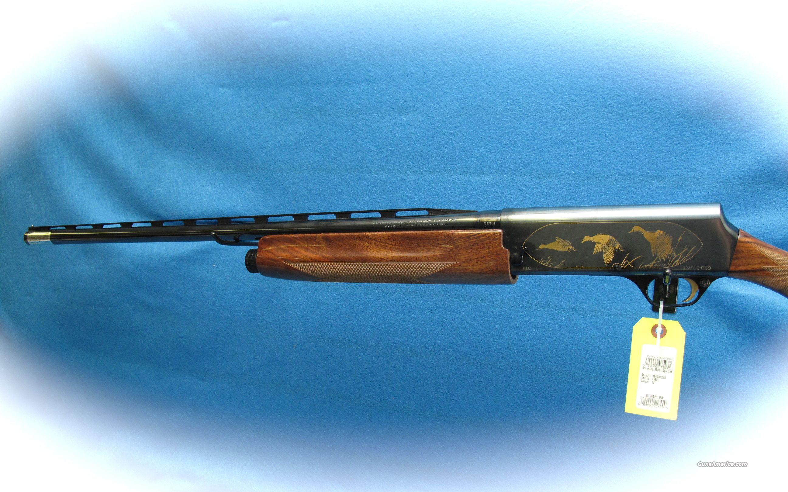 Browning A500 12 Ga. Shotgun "Ducks Unlimited 1... for sale