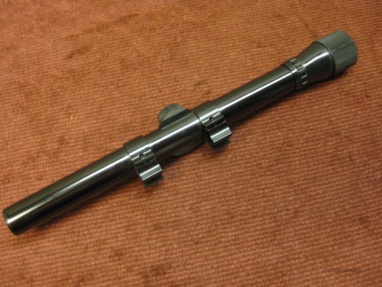 WEAVER D4 7/8" .22 SCOPE WITH RINGS for sale
