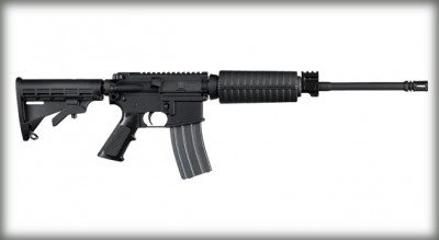 The M400 is a Mil-Spec AR-15 rifle from Sig. A lot of police armorers and Sig enthusiasts who rely already on Sig products have been asking for a standard AR from Sig, and now they have it in the M400.