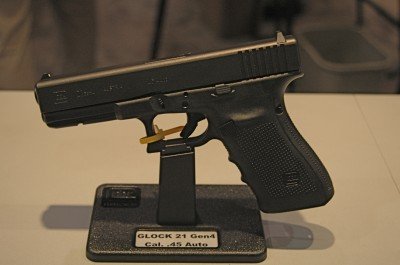 The Glock 21 Gen 4 .45 ACP Pistol as new and introduced at SHOT…