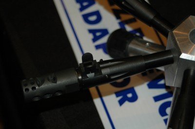 photo 2 The system being sold by MSP uses an integral dovetail that uses an M-14 style front sight.