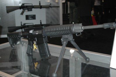 photo 4a The new AR-10 comes in the Series A that will take third party magazines.