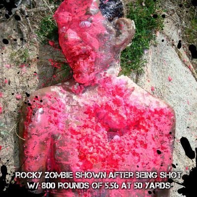 Bleeding Zombie Targets from Zombie Industries Bleeding Zombie Targets from Zombie Industries