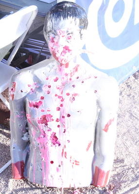 Bleeding Zombie Targets from Zombie Industries Bleeding Zombie Targets from Zombie Industries