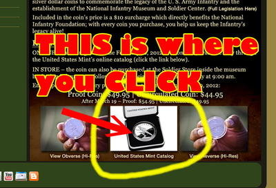 US Infantry Silver Dollar - National Infantry Museum & Soldier Center US Infantry Silver Dollar - National Infantry Museum & Soldier Center