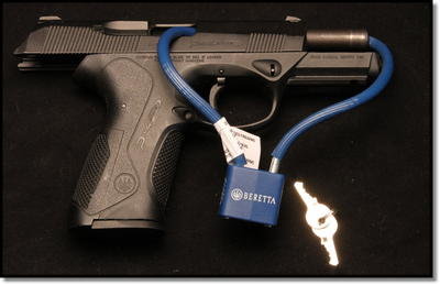 Omega Internal Gun Locks - Superior to Cable Locks