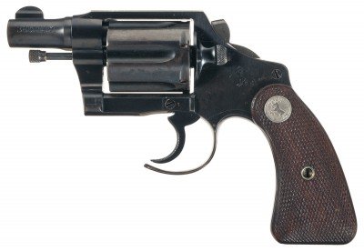lot174 There is a factory Fitz Special in the catalog. J.H. Fitzgerald, or “Fitz,” was Colt’s ballistic expert and police training consultant from 1918 to 1944. This was one of his unique designs so the gun could be fired from inside a pocket.