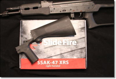 SlideFire SSAR-15-SBS and SSAK47-XRS SlideFire SSAR-15-SBS and SSAK47-XRS