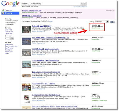 Google Bans Guns in Shopping - Good News for Stocking Gun Dealers Google Bans Guns in Shopping - Good News for Stocking Gun Dealers