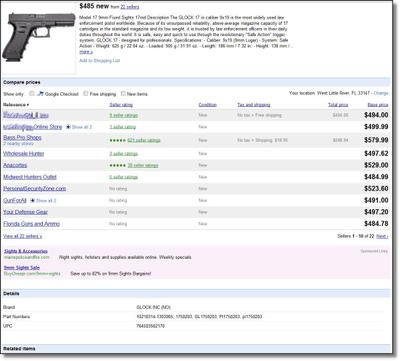 Google Bans Guns in Shopping - Good News for Stocking Gun Dealers Google Bans Guns in Shopping - Good News for Stocking Gun Dealers