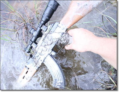 Underwater AK-47 - The Zastava PAP from Century Arms Underwater AK-47 - The Zastava PAP from Century Arms