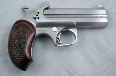 The Bond Arms Snake Slayer IV model comes standard in .45 Colt/.410 (3”).