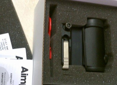 Aimpoint Micro T-1 Now Available in a Ready-to-Roll with an AR Mount Package—SHOT Show 2014 Aimpoint 03