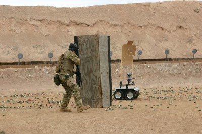 As a Rangemaster at Gunsite Academy Move and make it harder for the bad guy to hit you.