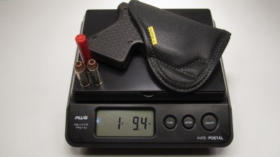 The PS1 is truly a pocket shotgun. Fully loaded and holstered, the 25.4 ounce package can be slipped in your pocket before you head out for a fishing trip, hike, or even to take your dog for a walk.