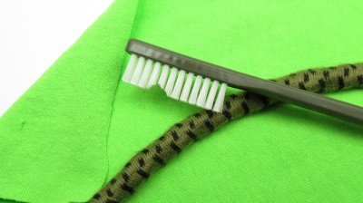OTIS Technology RIPCORD – New Product Review A soft nylon brush and square of cotton cloth are all you need to keep your RIPCORD clean.