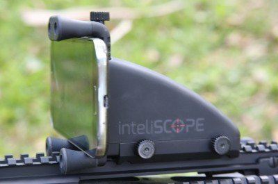 InteliSCOPE is a hardware mount that turns your smartphone into a sighting device. We tried the one for Android phones on the Samsung Galaxy 4
