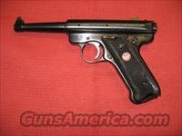 RUGER MARK III STANDARD  Ruger Semi-Auto Pistols > Mark I & II Family