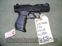 Walther P22 .22LR Target Pistol  Walther Pistols > Post WWII > Target Pistols