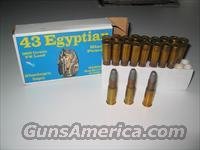 20 cal.43 egyptian BP   Black Powder Cartridge