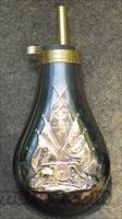 COLT 1860 ARMY POWDER FLASK  Black Powder Muzzleloading