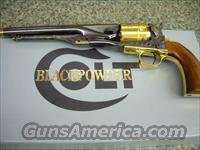 Colt 1860 Gold U.S. Cavalry .44  Colt Percussion Revolver - Modern