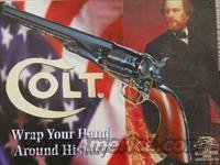 COLLECTORS ITEM Colt 1860 Army Tin Sign!  Artwork