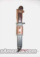 AK 47 Bayonet with insulator, scabbard and Frog  AK47-AKM   Knives/Swords > Military > Bayonets