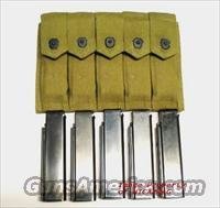 USGI WW2 THOMPSON SMG 5 MAG w/ MAGAZINE POUCH NEW MAGS MAGAZINES  Magazines & Clips > Subgun Magazines > Clips > Other