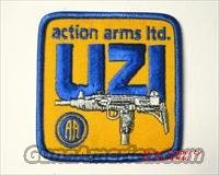 ACTION ARMS LTD. UZI ORIGINAL Machinegun With Magazine mag SHOULDER PATCH  Logo & Clothing Merchandise