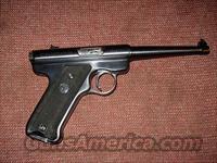 RUGER 22 LR PISTOL  Ruger Semi-Auto Pistols > Mark I & II Family