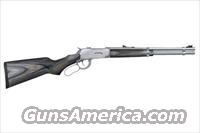MOSSBERG, Model 464 Lever Action, "Brush Gun," 30-30, Checkered Pistol Grip Gray Laminate Stock, Marinecote Stainless Steel, Williams Fiber Optic Fire Sights, with Lifetime Replacement Guarantee Free!  Mossberg Rifles > Lever Action