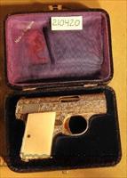 Renaissance Belgium .25 in RARE JEWEL CASE.  Browning Pistols > Baby Browning