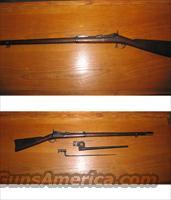 1884 Trapdoor Springfield including bayonet with scabard  Antique (Pre-1899) Rifles - Perc. Misc.