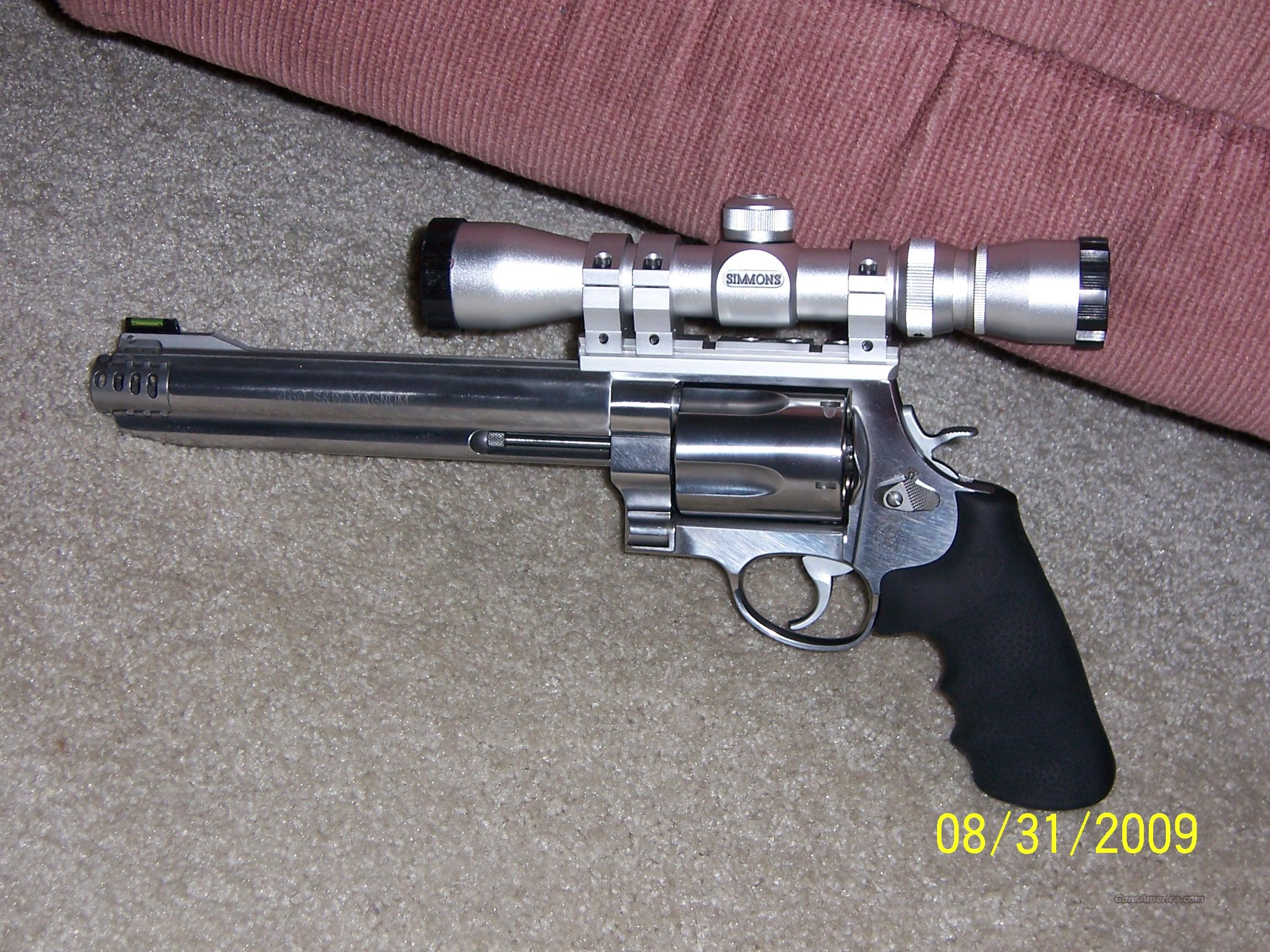 S&W 460 Magnum 8 3/8" Barrel W/Scope for sale