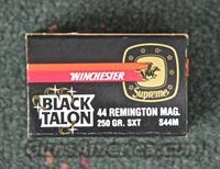 Winchester Black Talon 44 Mag  Ammunition