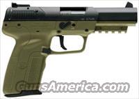 FNH 57 USG 5.7X28MM ADJ STS OD GRN  Guns > Pistols > FNH - Fabrique Nationale (FN) Pistols > FiveSeven
